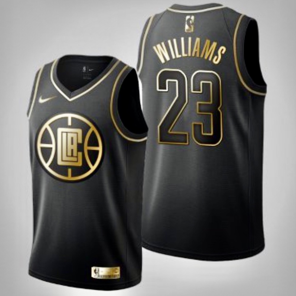 BNWOT LA Clippers Lou Williams Golden Ed. Jersey